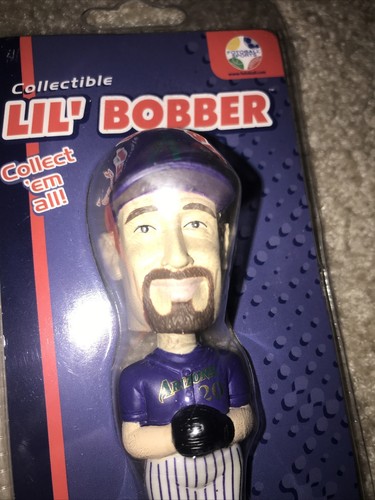 Bobblehead 4" nuovo con scatola Lil' Bobber L. GONZALEZ MLB ~ NUOVO 2002 - Foto 2 di 4