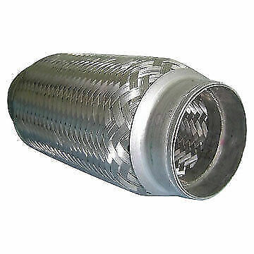 Stainless Steel Exhaust Flexipipe 50mm x 250mm Flexi Repair Joint Flexible Pipe - Picture 1 of 1
