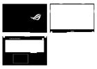 Silicone Keyboard Skin Cover For Asus Rog Strix G17