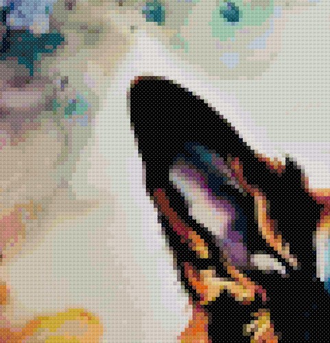 Cross Stitch German Shepherd - Malone  Counted Cross Stitch Chart - Picture 5 of 5