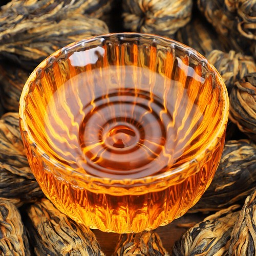 Handmade Pagoda Dianhong Dian Hong Chinese Yunnan Red Tea BAO TA Black Tea 250g - Picture 7 of 7