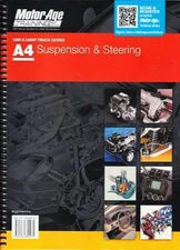 PRINTED MANUAL MotorAge A4 ASE Auto Suspension/Steering Test Prep Study Guide