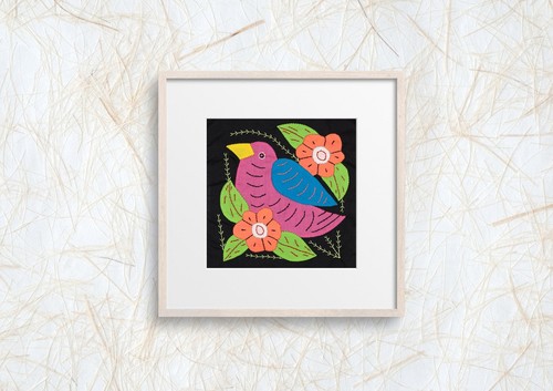 Molita pájaro azul rosa - Imagen 10 de 10