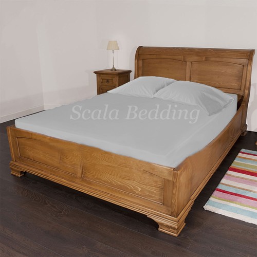 3 Piece 15" Deep Pocket Fitted Sheet 100% Egyptian Cotton 1000 TC all Size/Color - Bild 11 von 25