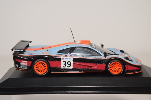 A93 1:43 MINICHAMPS 530 174339 MCLAREN F1 GTR LE MANS 1997 DAVIDOFF GULF MIB - Foto 8 di 19