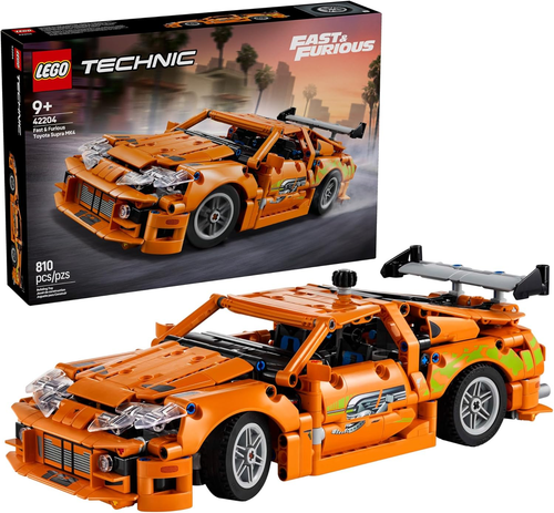 LEGO Technic Fast and Furious Toyota Supra MK4 Building Kit- Toy Car for Kids, B - Picture 8 of 12