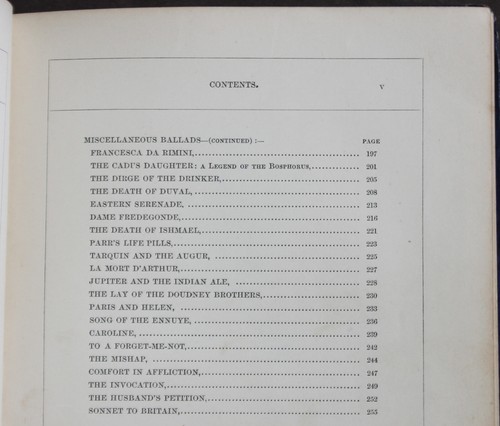 Rare Antique Old Book of Spanish & American Ballads 1859 Illustrated Scarce Work - Picture 10 of 24