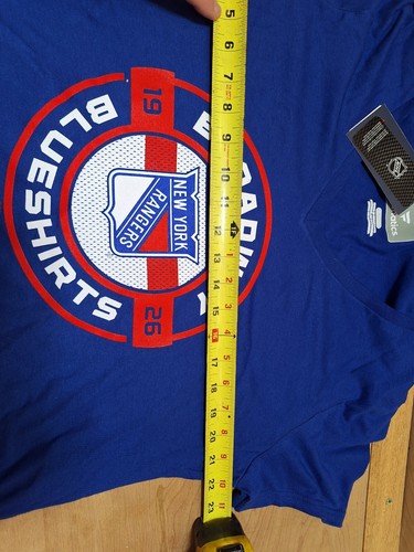 womens fanatics new york rangers v neck t shirt size xl nwt - Picture 3 of 4