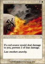 MTG magic cards 1x Sphere of Law - Foil Odyssey NM-Mint, English