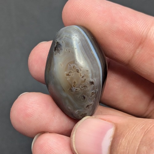 Vintage Himalayan Eye Suliemani Agate Bead Amulet - Picture 12 of 23