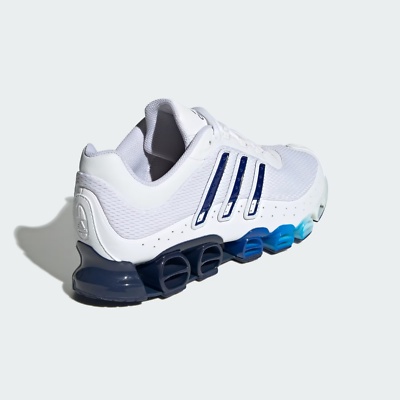 Adidas Originals Megaride Shoes in Cloud White / Dark Blue