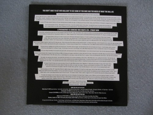 Captain Beefheart LP Magneticism (2004 Ltd Edn 1000) Live in UK/USA 1972-81 MINT - Picture 4 of 10