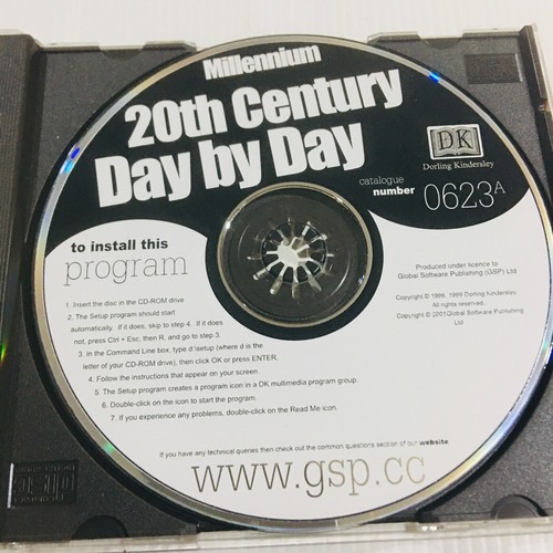 Millennium 20th Century Day by Day Cd The Ultimate Interactive Chronicle CDRom - 第 7/8 張圖片