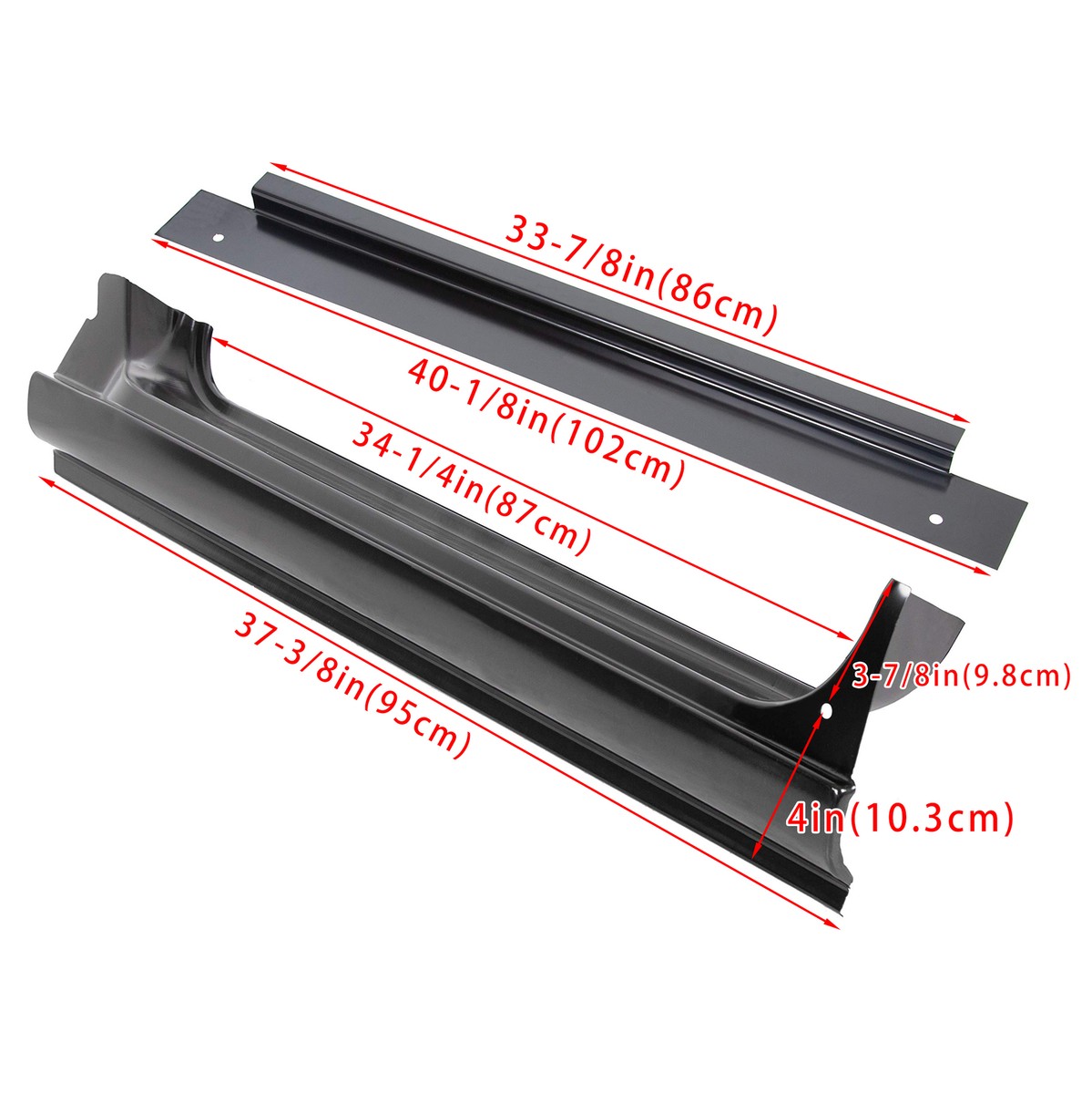 For 67-72 Chevy C10 Truck LH RH Side Full Rocker Panels