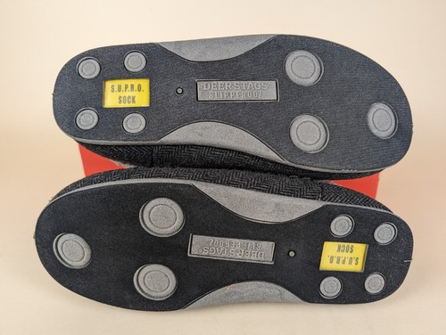 Deer Stags Slipperooz Nordic Slippers Mens 11 M Black Tweed Slip On Shoes NWB - Bild 8 von 11