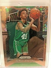 2019-20 PRIZM Romeo Langford RC #260 FASTBREAK BRONZE 02/20 SSP ROOKIE SPURS