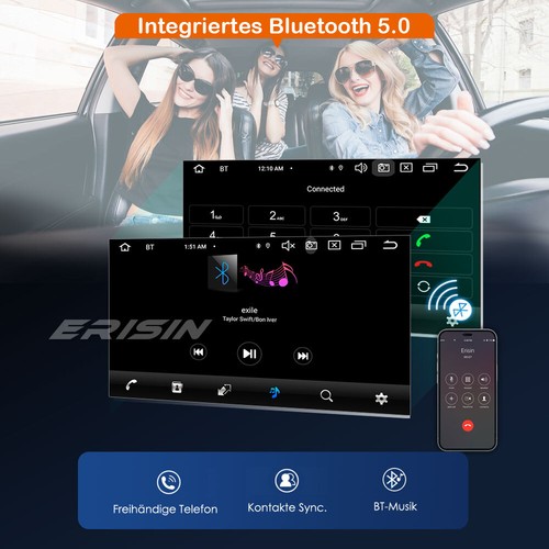 64GB Navi Android 13 DAB+ Autoradio CarPlay Ford Focus Kuga C-Max Transit Fiesta - Bild 13 von 24