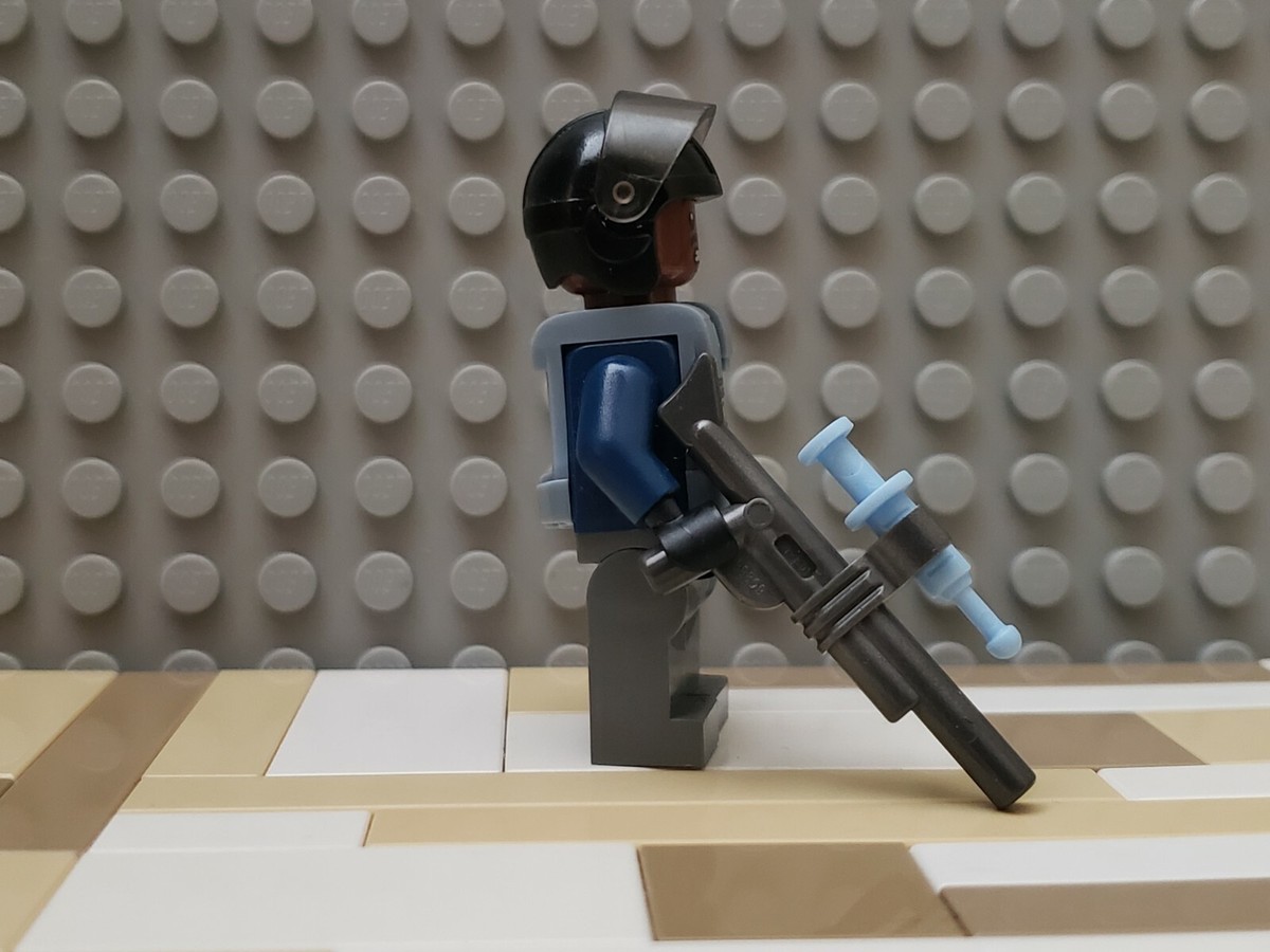 LEGO ACU Trooper Minifigure w Armor Helmet Jurassic World Indominus 75919 eBay