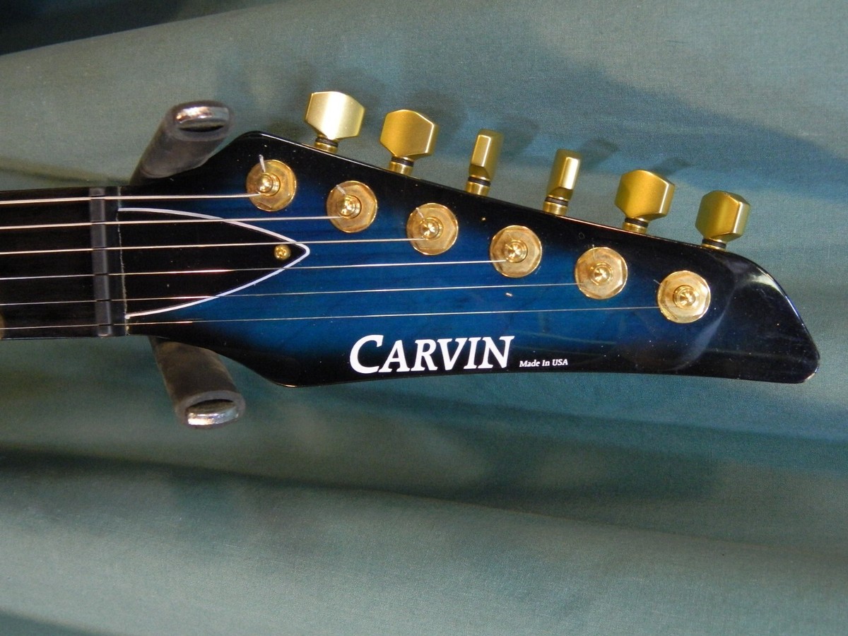CARVIN DC135 custom colorエレキギター Carvin 1995 DC135 Blue Sparkle With OHC - Used