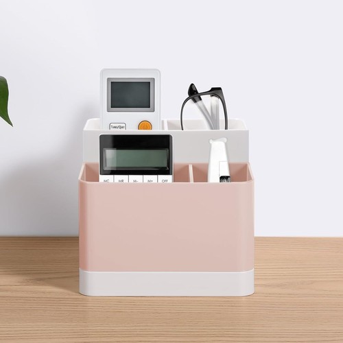 Desktop Storage Organizer Pencil Card Holder Box Container for Desk - Picture 11 of 35