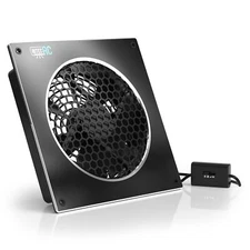AITECAC 6 Inch Media Cabinet Exhaust Fan with Controller Quiet Cooling Fan for