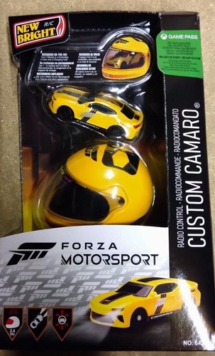 Forza Motorsport Rc Radiocomandata Ford Mustang GT o Camaro 1.64 con casco - Foto 4 di 9