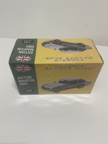 Atlas 1/43 Scale Classic Sports Cars Series Aston Martin DB5 Silver Sealed VGC - Picture 2 of 7
