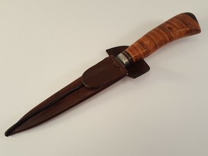 Argentine-Gaucho-Knife-Light-Brown-Leather-Handle-Stainless-Steel-BBQ-Knife