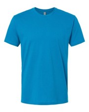 Next Level 3600 Unisex Short Sleeve Soft Fitted Cotton Crew Neck T-Shirt M Turqu