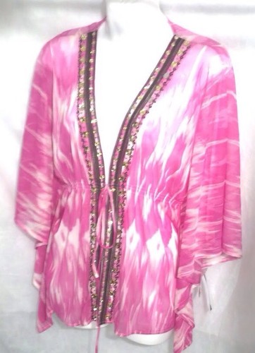 New INC Small Petite Pink Blouse - Picture 4 of 11