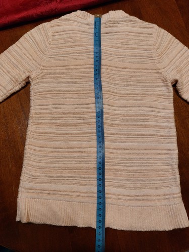 Chloe Strickjacke Mädchen Kardigan Beige Lurex Gr 4 Top - Bild 16 von 19