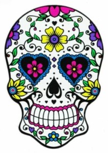 Sugar Skulls magnets or pins office magnets Choose your own set of 6! fridge magnets refrigerator magnets Sugar Skulls buttons