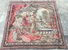 4X4 Vintage French Tapestry Authentic Home Décor Hunting Goblins Wall Hanging