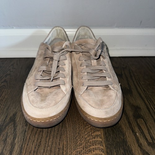 Sam Edelman Damen Sneaker Josi Sneaker Rosa Beige Wildleder Größe 8 Hergestellt in Italien - Bild 3 von 10