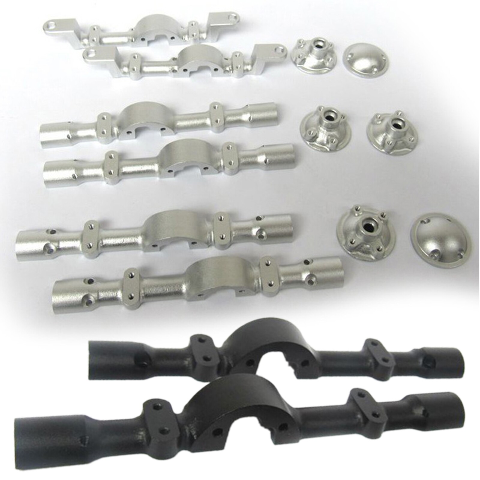 Metal Front Middle Rear Axle Housing Set For 1 16 WPL B14 B16 B24 B36 C24 C14 RC Metal Front Middle Rear Axle Housing Set For 1 16 WPL B14 B16 B24 B36 C24 C14 RC
