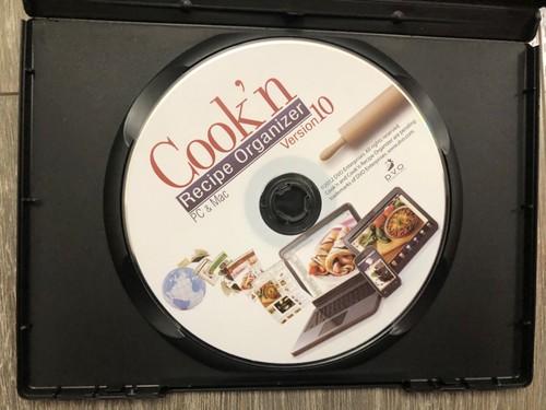 Organizador de recetas Cook'n versión 10 PC y Mac software CD recetas de Internet - Imagen 3 de 5