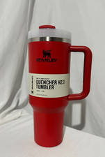 Stanley 40 Oz Stainless Steel H2.0 Flowstate Quencher Tumbler Lava Red