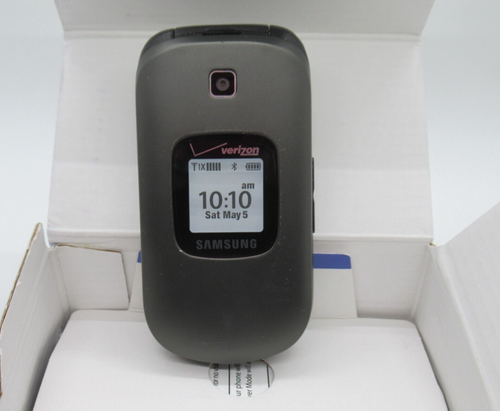 SAMSUNG GUSTO 2 BLACK FLIP CELL PHONE, 1.3 MP CAMERA, BLUETOOTH ORIG. BOX + - Picture 4 of 8