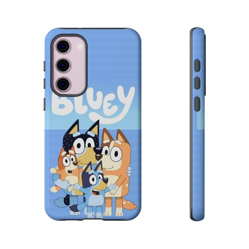 Fundas de teléfono - Diseño familiar de perros con dibujos animados azules - Imagen 188 de 203