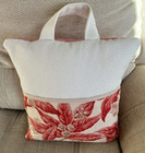 Book Cushion with Handle and Pocket for Book/ Magazine -  Gift Idea
