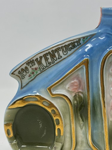 Jarra de whisky vacía vintage 1974 Jim Beam 100 aniversario Kentucky Derby - Imagen 8 de 11