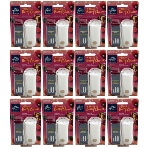 glade mini Merry Berry Cheers Starter Set 12x 10ml + 12x Gerät Glühwein & Beeren