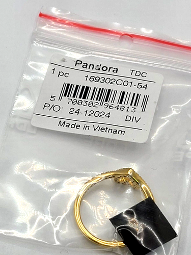 Pandora Ring Zeitloser Wunsch Funkelndes Herz 169302C01-54 (Gr. 7)
