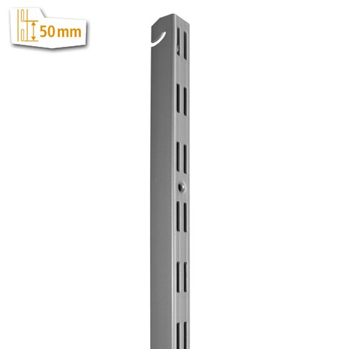 Element System EASY Hängeschiene RA 50|32 Wand Schiene 2-reihig für Regal Träger - Bild 6 von 8