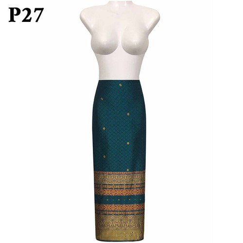 Abito da viaggio estivo donna gonna lunga tradizionale tailandese danza performance tailandese - Foto 35 di 50