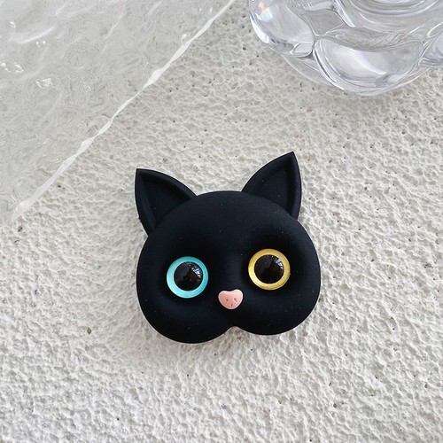 Phone Holder Kawaii 3D Cat Finger Ring Stand Grip Tok Mobile Soft Accessories - Photo 6 sur 20