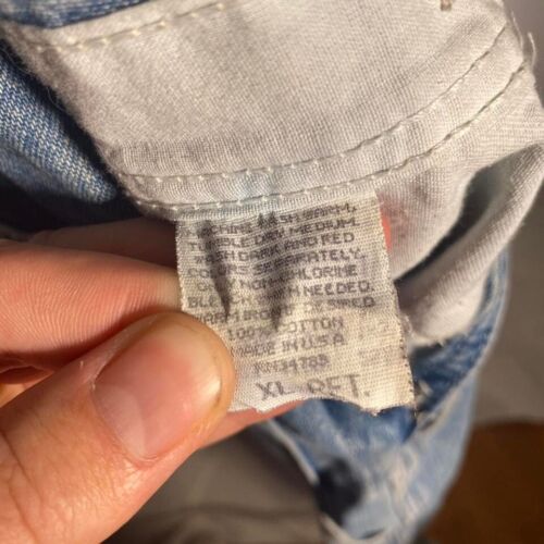 Vintage 80er Denim Lee Latzhose - Bild 5 von 5