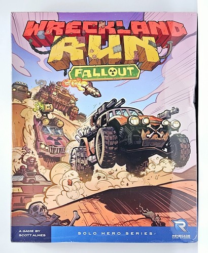 Wreckland Run Base Game + Fallout Expansion Pack Bundle Kickstarter NEW SEALED! - Picture 6 of 9