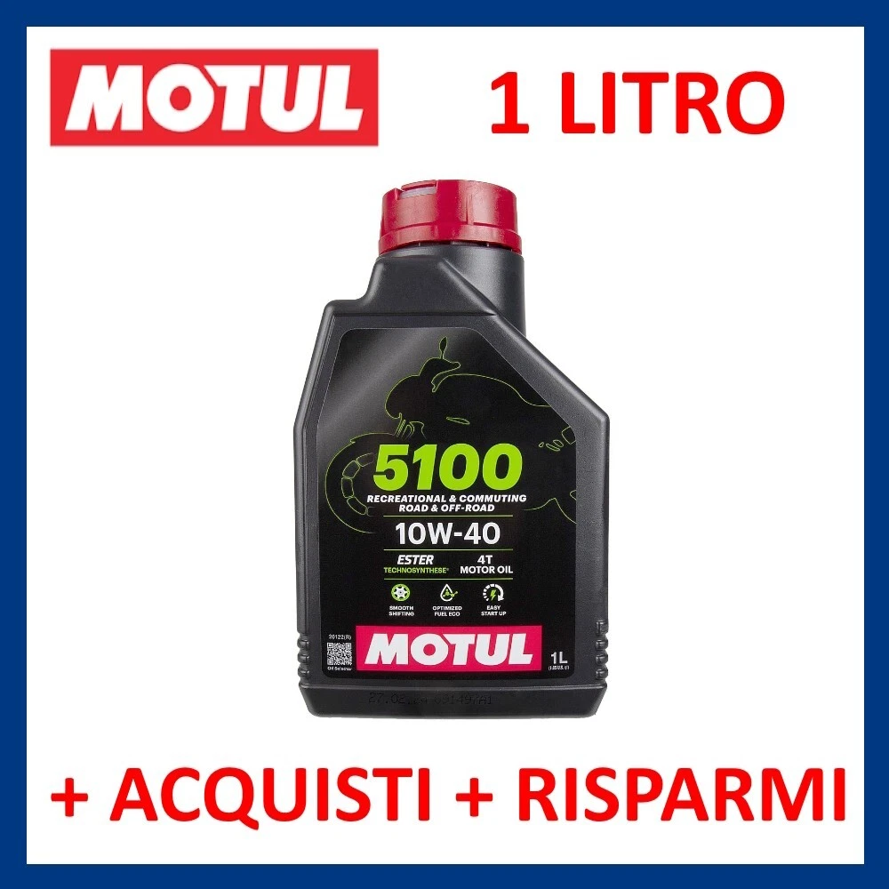 olio 4 tempi motul 5000 10w40