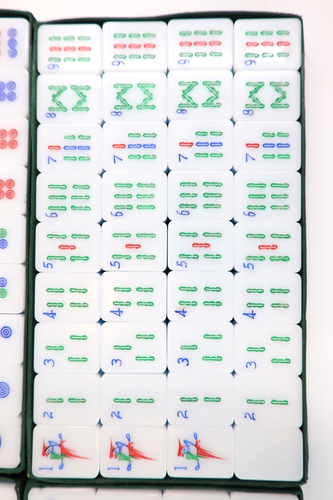 Mahjong Set unvollständig - Bild 2 von 12